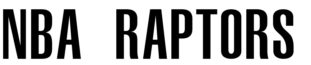 NBA-Raptors font family download free