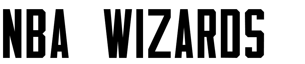 NBA-Wizards font family download free