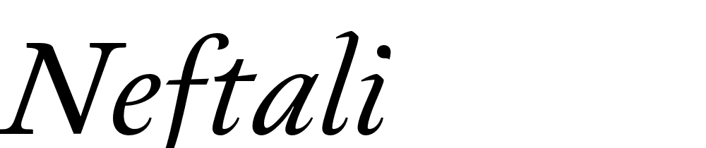 Neftali font family download free