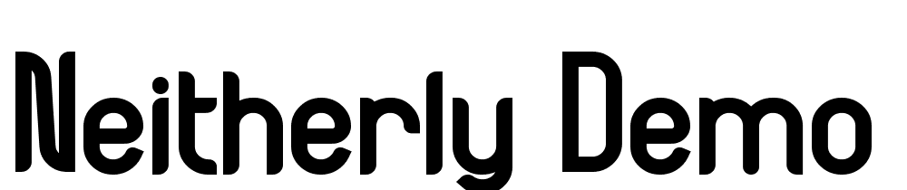 Neitherly-Demo-Bold font family download free