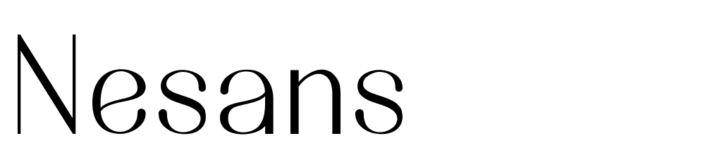 nesans font family download free