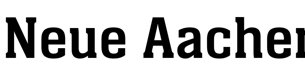 Neue-Aachen-W01-Regular font family download free