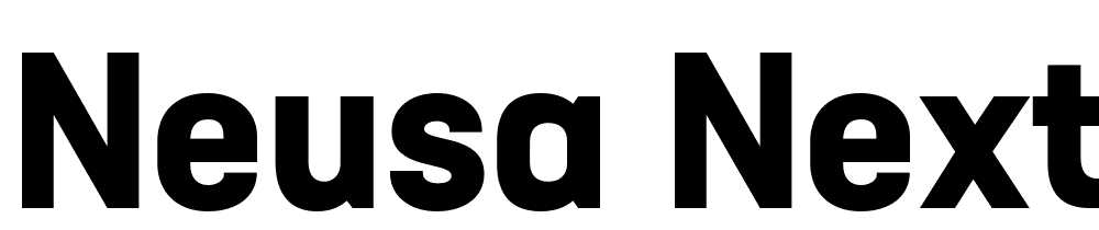 Neusa-Next-Std-Bold font family download free