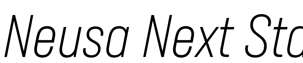 Neusa-Next-Std-Compact-Light-Italic font family download free