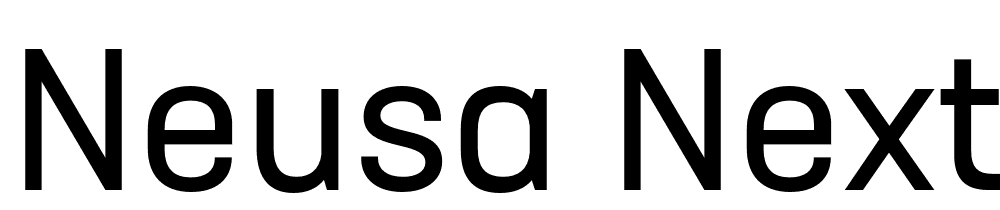 Neusa-Next-Std-Regular font family download free