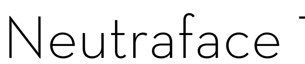 neutraface-text font family download free