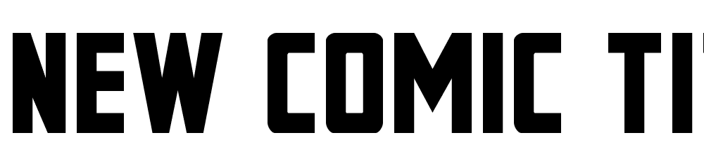 new_comic_title font family download free