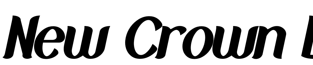 New-Crown-Black-Italic_DEMO font family download free