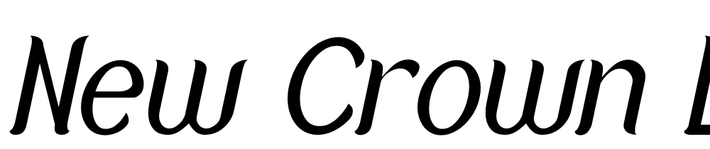 New-Crown-Light-Italic_DEMO font family download free