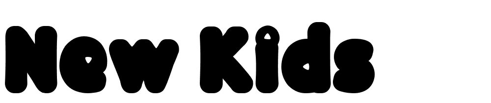 new_kids font family download free