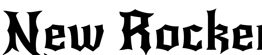 New Rocker font family download free