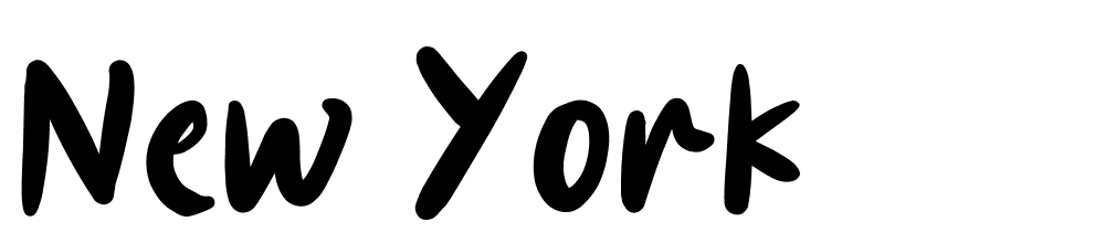 NEW YORK font family download free