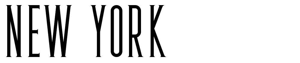 New York font family download free