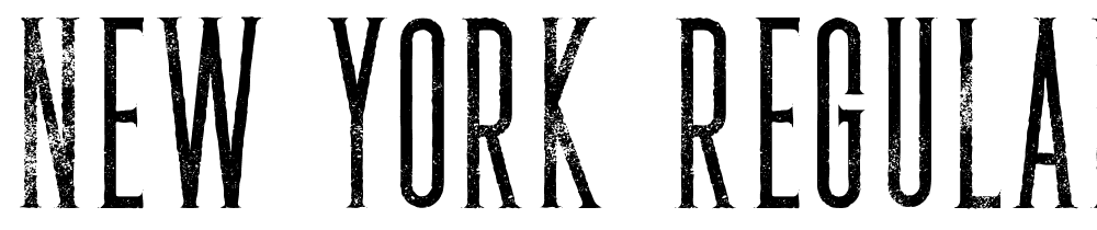 New-york-Regular-Grunge font family download free