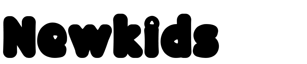 NewKids font family download free