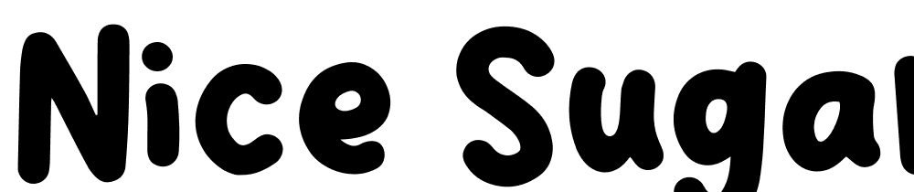 Nice-Sugar font family download free