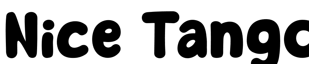 Nice-Tango font family download free