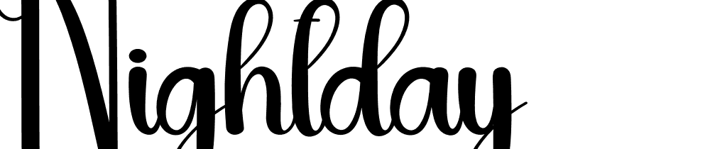 Nightday font family download free