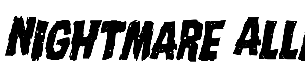 nightmare_alley font family download free