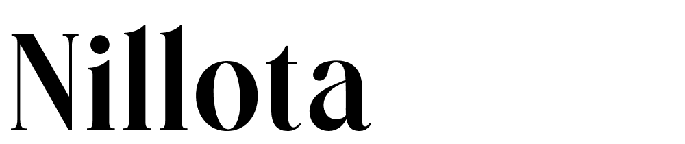 Nillota font family download free