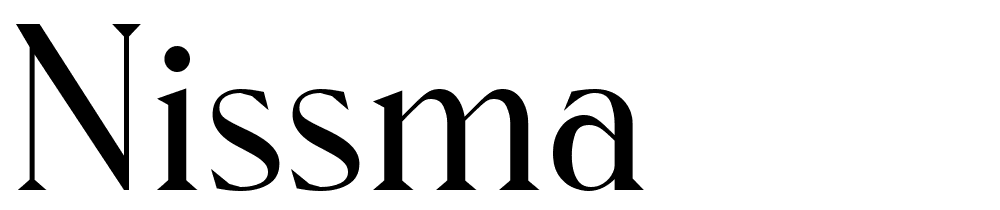 Nissma font family download free