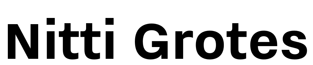 Nitti-Grotesk-Bold font family download free