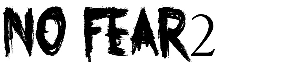 no_fear2 font family download free