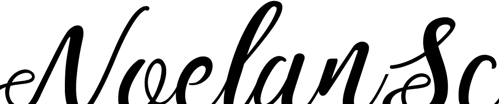 noelan-script font family download free