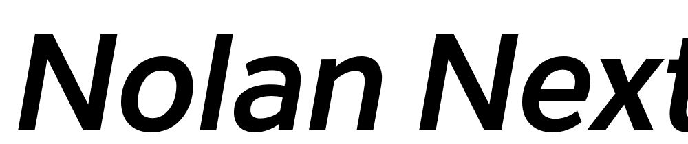 Nolan-Next-Bold-Italic font family download free