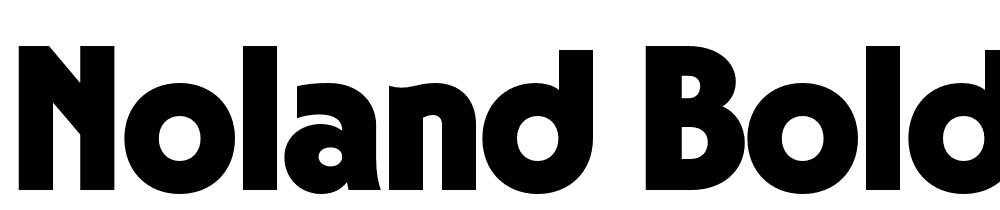 Noland-Bold font family download free