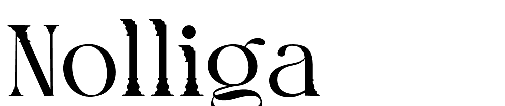 Nolliga font family download free