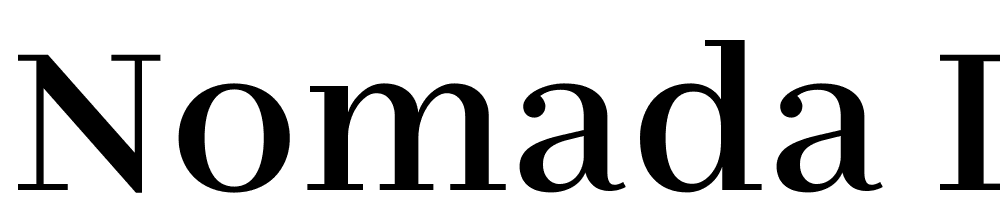 Nomada-Didone-Medium font family download free