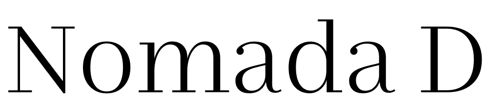 Nomada-Didone-Thin font family download free