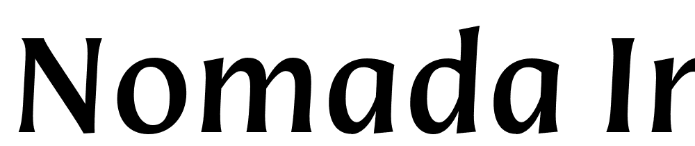 Nomada Incise font family download free