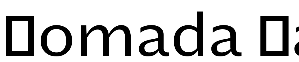 Nomada-Sans font family download free