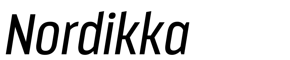 Nordikka font family download free