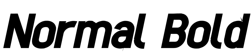 Normal-Bold-Italic font family download free