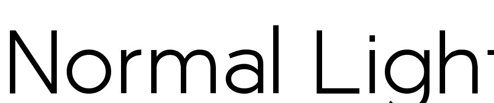 Normal-Light font family download free