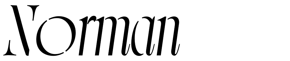 Norman font family download free