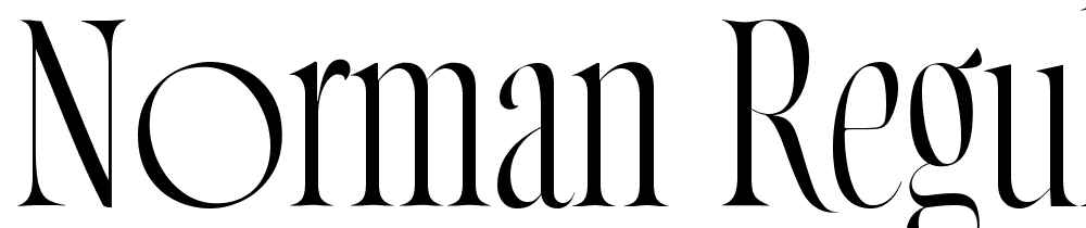 Norman-Regular font family download free