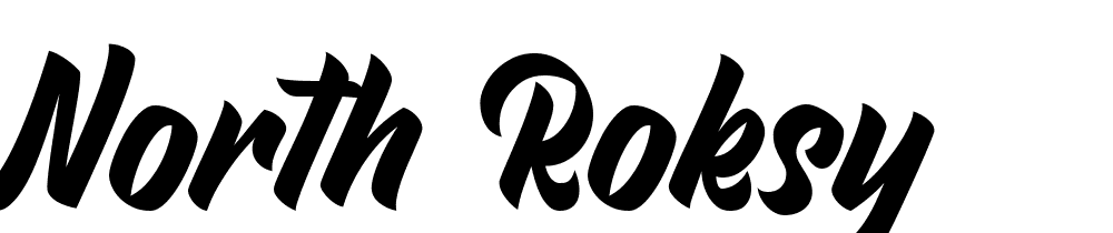 North Roksy font family download free