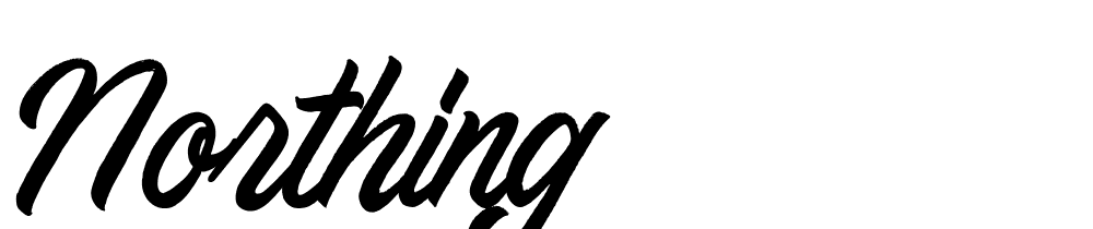 Northing font family download free