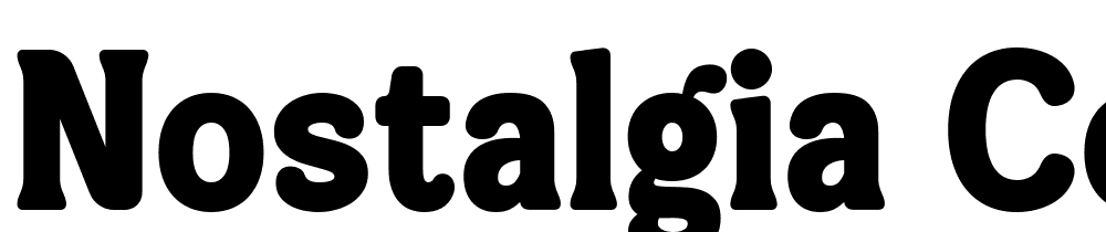 Nostalgia-Collective-Regular font family download free