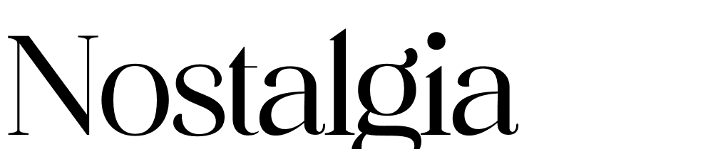 Nostalgia font family download free