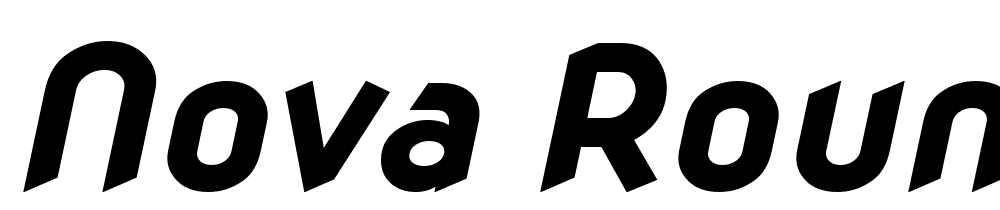 nova-round font family download free