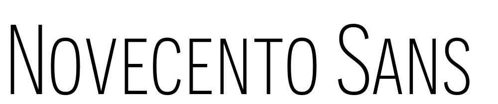 Novecento sans font family download free