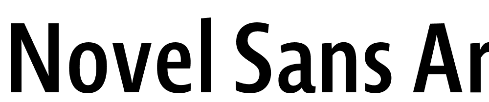 Novel-Sans-Ar-Cmp-SemiBd font family download free