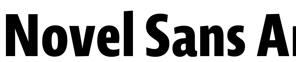 Novel-Sans-Ar-Cmp-XBold font family download free