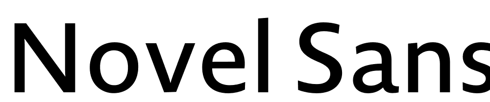 Novel-Sans-Ar-Medium font family download free