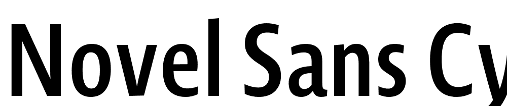 Novel-Sans-Cy-Cmp-SemiBd font family download free